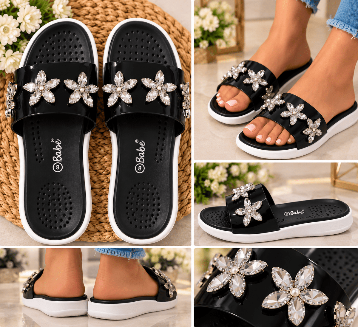 Sandalias deslizantes para mujer - ZaiNili SHOP