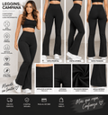 Pantalones deportivos acampanados con bolsillos laterales - ZaiNili SHOP