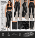 Leggings deportivos de cuero - ZaiNili SHOP