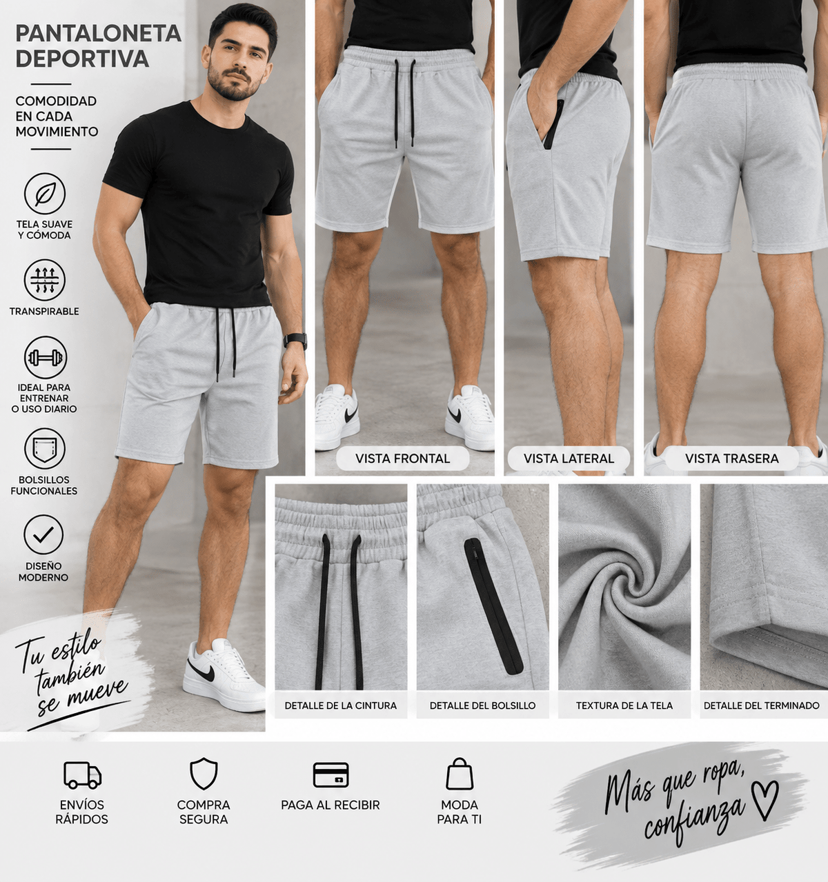 Pantalones cortos para hombres - ZaiNili SHOP